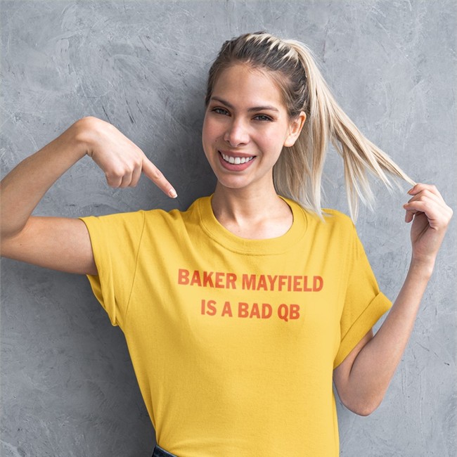 Baker Mayfield Is A Bad Qb Notable Stats Shirts Barstool Cleveland Baker Mayfield Is A Bad Qb Notable Stats Hoodie Barstool Cleveland