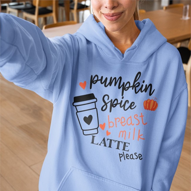 Shirts With Threatening Auras Pumpkin Spice Breast Milk Latte Please T-Shirt White Disturbingshirt