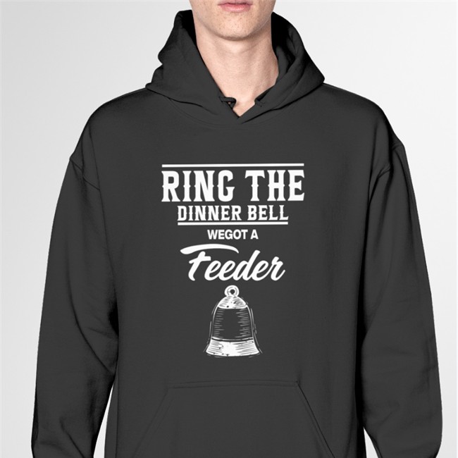 Funny Piki Bruh Ring The Dinner Bell We Got A Feeder Shirt Blue