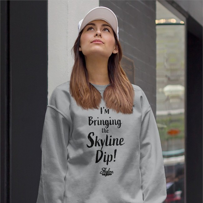Skyline Chili I'm Bringing The Skyline Dip T Shirt Heather
