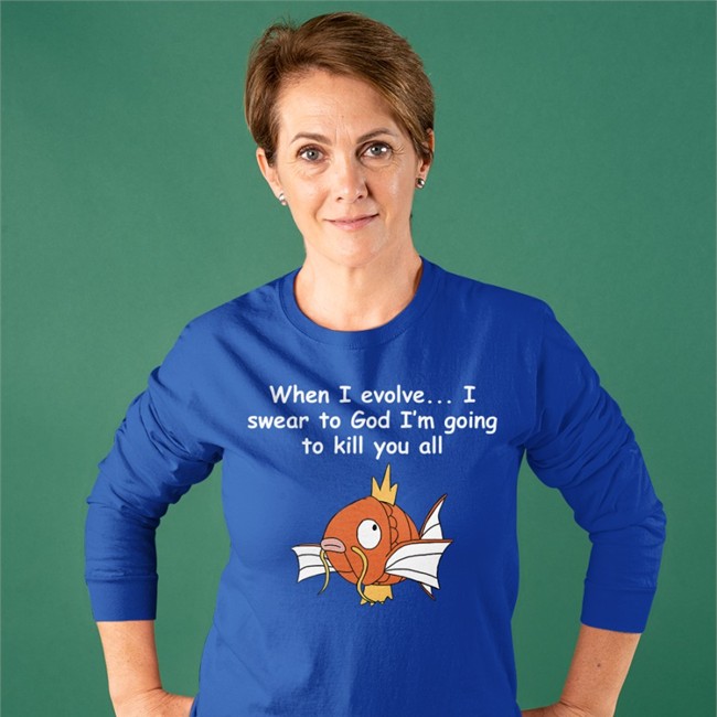 When I Evolve I Swear To God I'm Going To Kill You All Shirt Funny