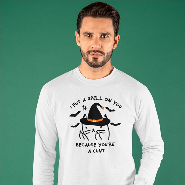 I Put A Spell On You Because You're A Cunt Tee Shirt I Put A Spell On You Because You're A Cunt Shirt Untamedego Merchandise
