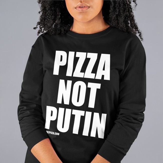 Pizza Not Putin Shirt Sawyer Wreck