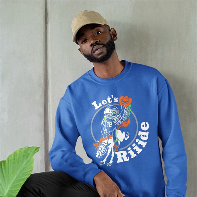Let's Riiide Hoodie Katelyn Quint Seattle Seahawks Lofa Tatupu Let's Riiide Long Sleeve Katelyn Quint Seattle Seahawks Lofa Tatupu