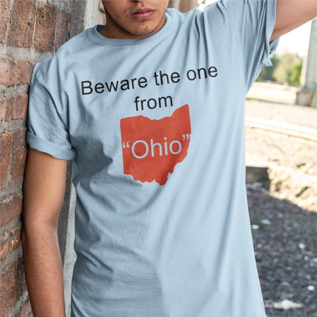 Beware The One From Ohio Long Sleeve Shirt