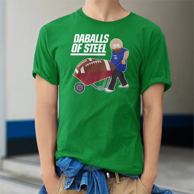 Jomboy Media Shop Daballs Of Steel T Shirt Talkin’ Giants