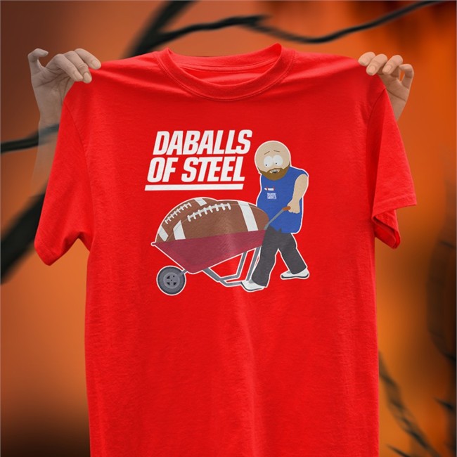 Jomboy Media Shop Daballs Of Steel T Shirt Talkin’ Giants Daballs Of Steel Hoodie
