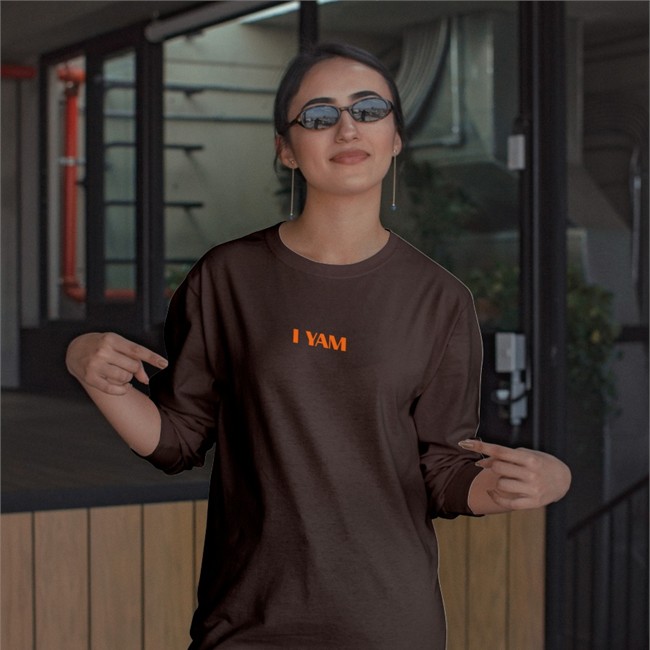 Shirts That Go Hard I Yam Sweatshirt Black Shirtsthtgohard