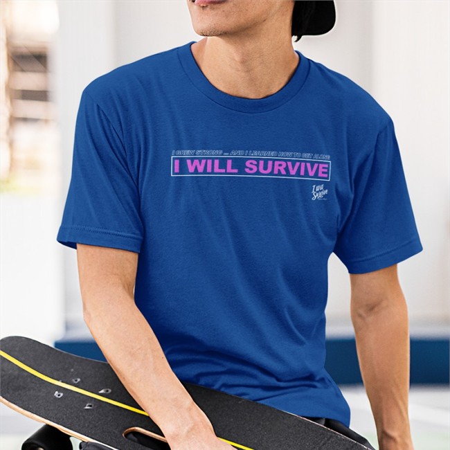 I Grew Strong And I Learned How To Get Along I Will Survive T-Shirt Gloria Gaynor Merch Store