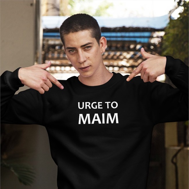 Urge To Maim Hat Higgsfigs Urge To Maim Tee Higgsfigs