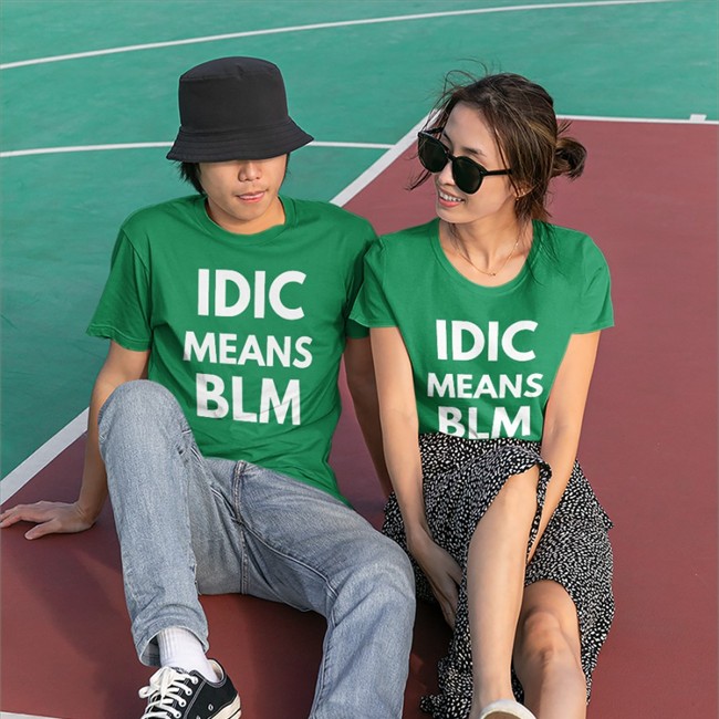 Heather Rae Barker Idic Means Blm Hooded Sweatshirt Thad Tyranicus
