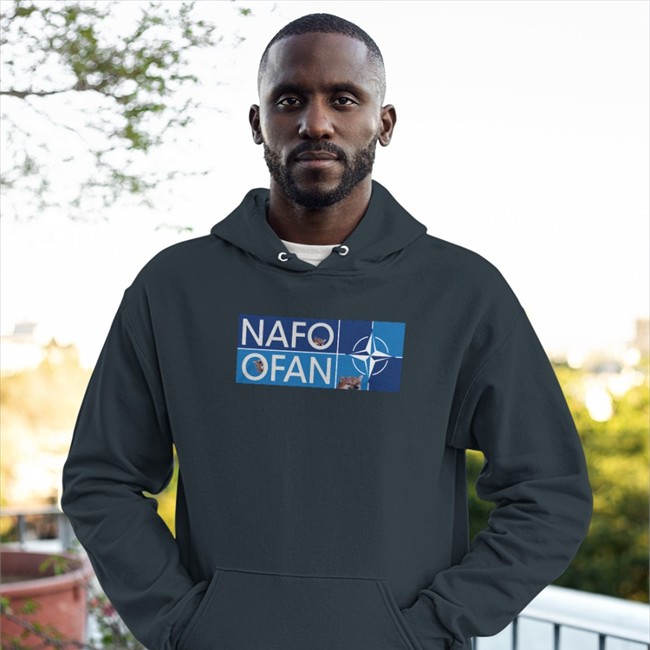 Gabrielius Landsbergis Fellas NAFO OFAN Insignia Adult T Shirt