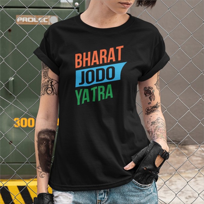 Bharat Jodo Yatra Hoodie Ashok Kumar Pandey Bharat Jodo Yatra Shirt
