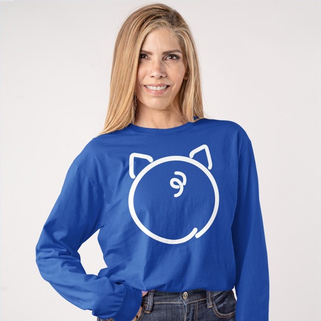 Pig Face Cute Tee Fishgtm