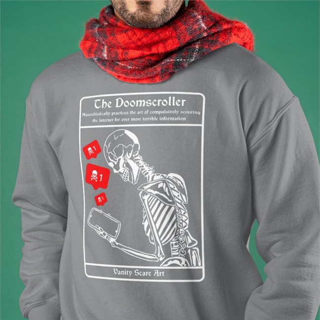 The Doomscroller Cap Vanity Scare Art Shop The Doomscroller Cap Vanity Scare Art Shop