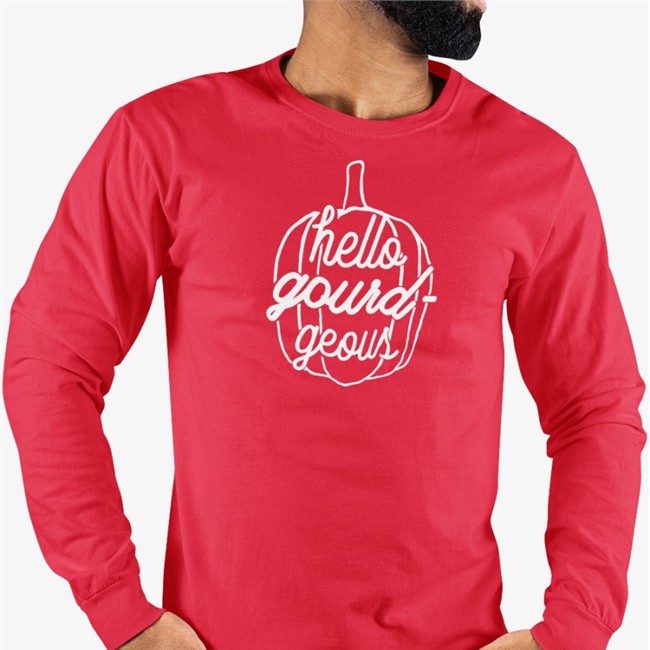 Hello Gourd Geous Hoodie Noisybutters Hello Gourd Geous Tee Shirt
