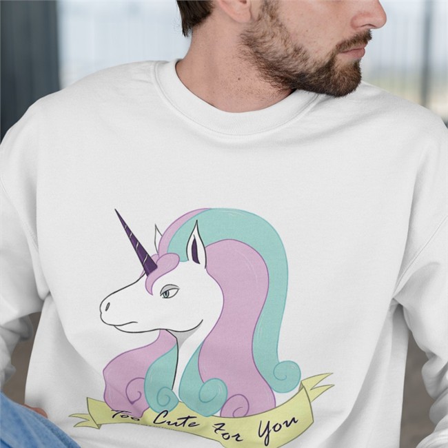 Greg Whitewing Rapidash Unicorn Too Cute For You Shirt