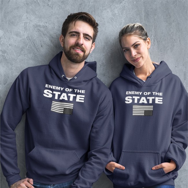 The Byline Store The Madrid Dagger Hoodies Alex Goldberg Marjorie Taylor Greene Enemy Of The State Long Sleeve T Shirt Winred Merch