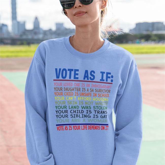 Rbisrb Vote As If Shirt RB Vote As If Hoodie RB Rbisrb