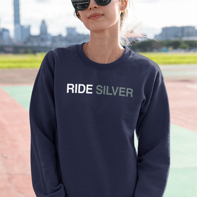 Ride Silver Long Sleeve Randy Clarke Randy Clarke Ride Silver T Shirt Black Metro wmataGM