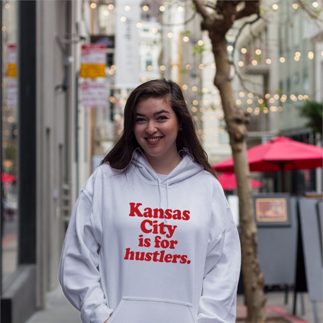 Tits Mcgee Kansas City Is For Hustlers Hoodie Titsmcgeekc