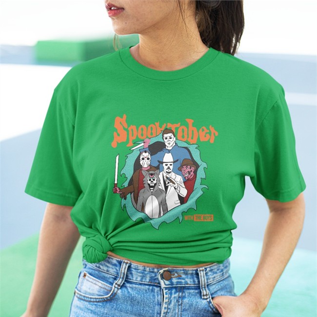 Barstool Merch Spooktober With The Boys Tee Shirt 2022