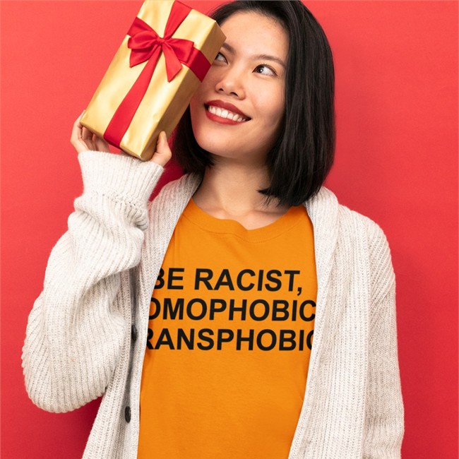 Disciple Of Fauci Be Racist Homophobic Transphobic Long Sleeve Dante Be Racist Homophobic Transphobic Shirt
