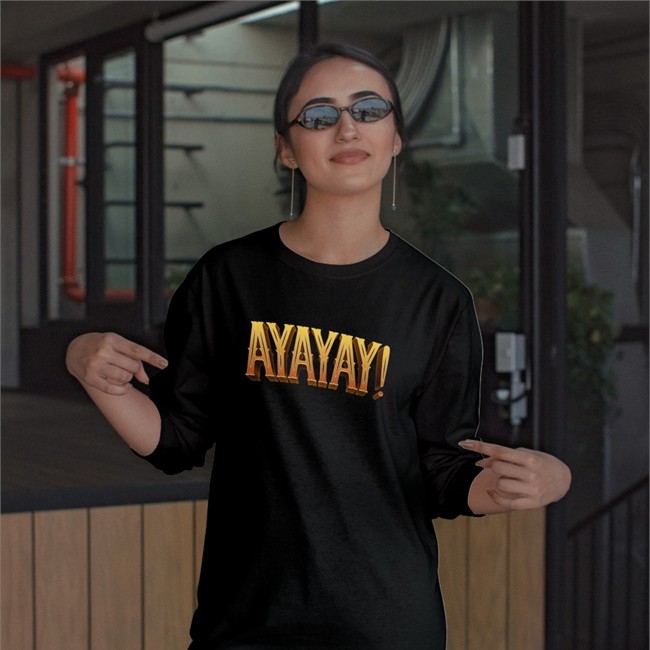 Christian Nodal Ayayay Crewneck Sweatshirt
