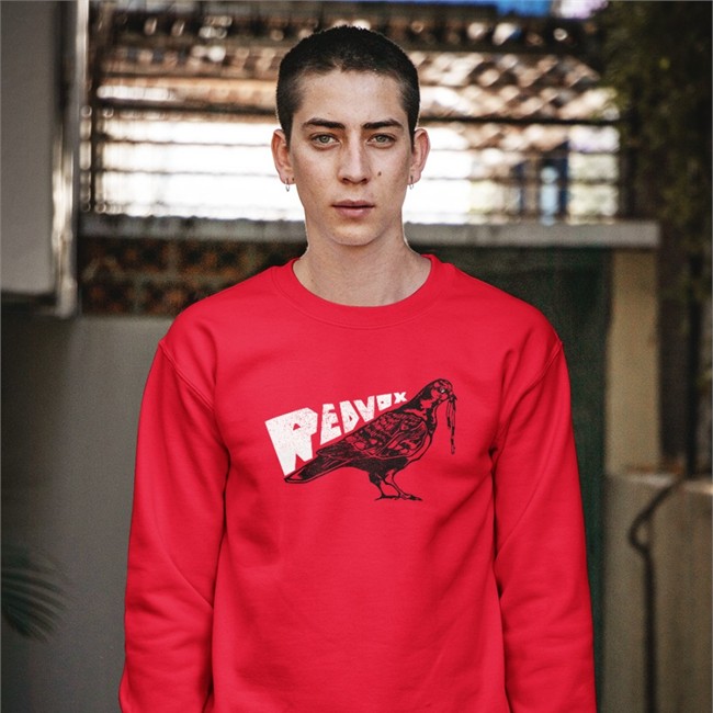 Red Vox Merch Noodle Pigeon Tee Shirt Redvoxband