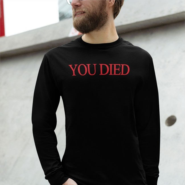 You Died V Neck T Shirt Mark Zimmerman You Died Shirt Mark Zimmerman
