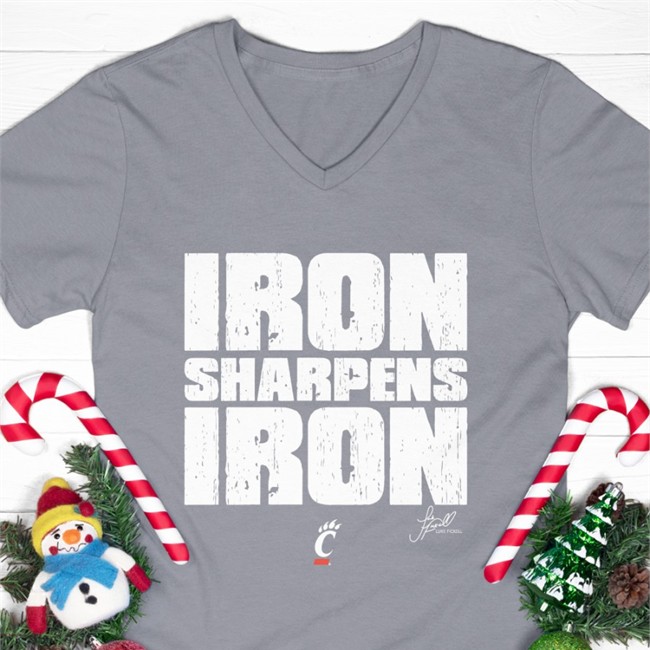 Luke Fickell Iron Sharpens Iron T Shirt Black