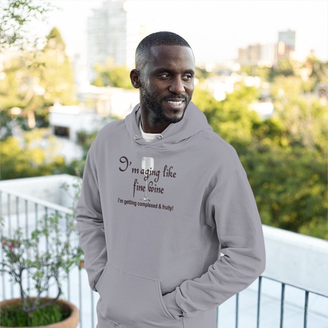 Best Seller I'm Aging Like Fine Wine I'm Getting Complexed And Fruity Shirt Shirtsthtgohard White