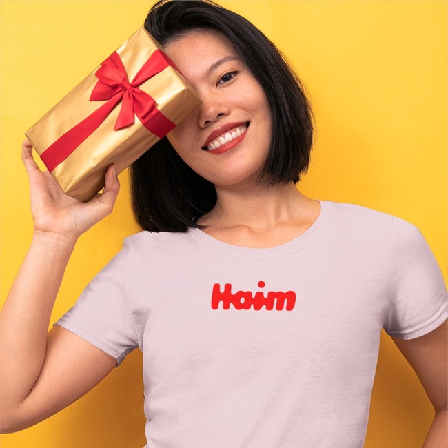 Maya In Wearing A Haim Long Sleeve Tee Shirt