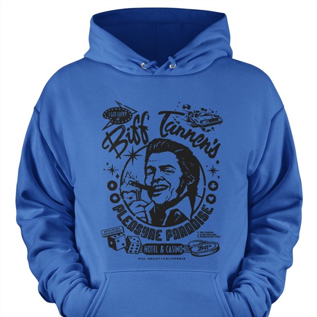 Fright-Rags Merch Biff Tannen's Pleasure Paradise T Shirt Frightrags
