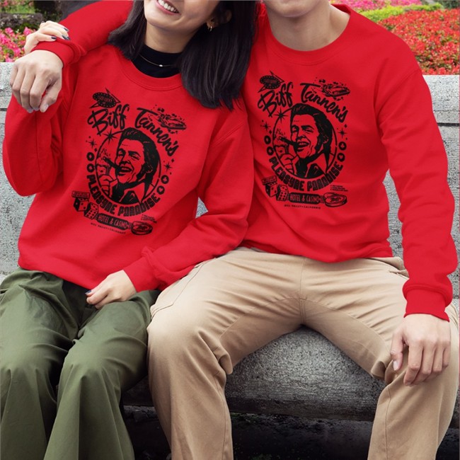 Biff Tannen's Pleasure Paradise Sweatshirt Fright-Rags Merch