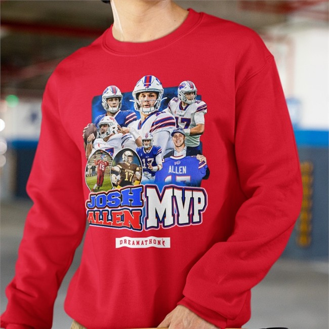 Dreamathon Shop Merch Josh Allen Mvp T Shirt Von Miller