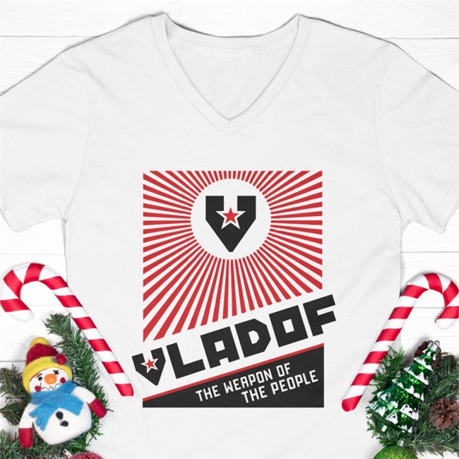 Vladof The Weapon Of The People Shirt Joltz Dude139 Vladof The Weapon Of The People Tee White Gear Box Offical