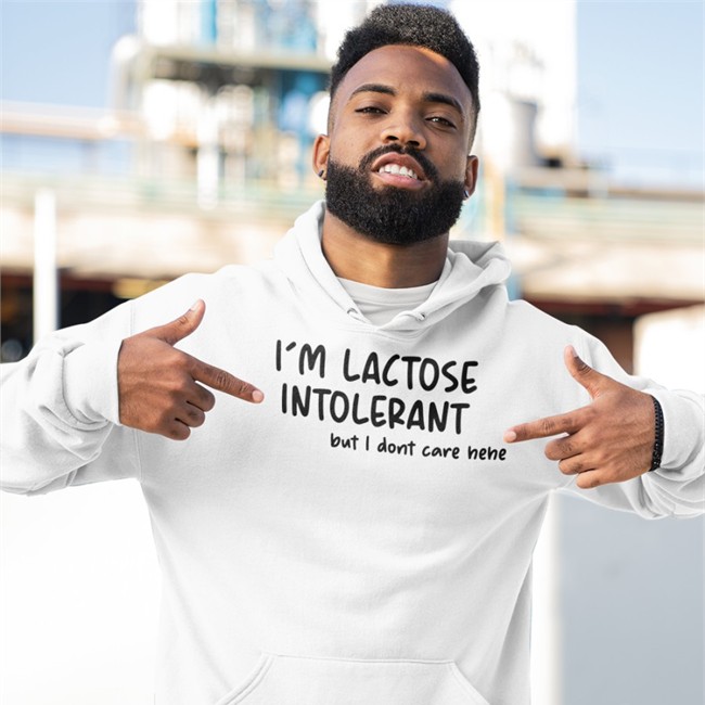 I'm Lactose Intolerant But I Dont Care Hehe T Shirt Doodlelotl