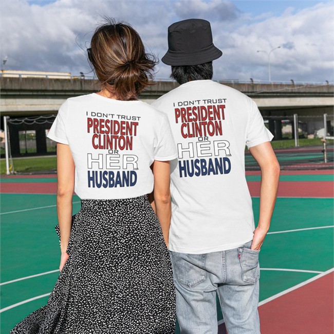 Dr Timeline I Dont' Trust President Clinton Or Her Husband Tee Garbage Ape Dr Timeline I Dont' Trust President Clinton Or Her Husband Hoodies White Garbage Ape