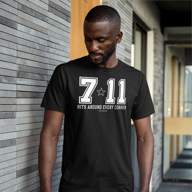Khaleesi Of House Konfektions 7 Eleven Hits Around Every Corner Shirt Twisted Gorilla Merch 7 Eleven Hits Around Every Corner Tee