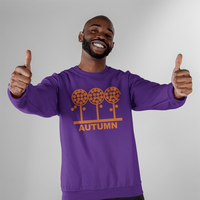 80S News Screens Autumn Long Sleeve Autumn Tee