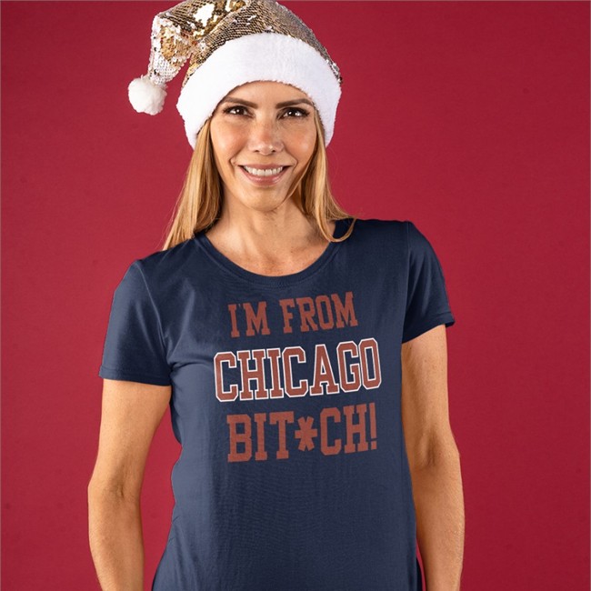 The Rhoa Tea I'm From Chicago Bitch Baseball Sleeve Tee Triggered Aren’t You Top The Rhoa Tea I'm From Chicago Bitch Shirt Triggered Aren’t You