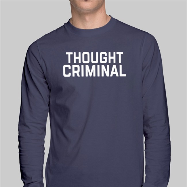 Trudeaumustgo Thought Criminal Tees Prairieumami Black