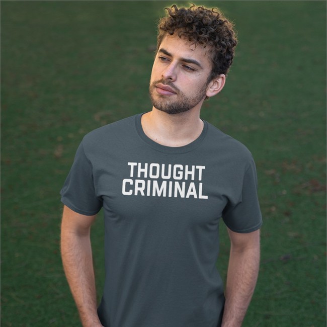 Thought Criminal Cap Trudeaumustgo Thought Criminal Shirt Prairieumami