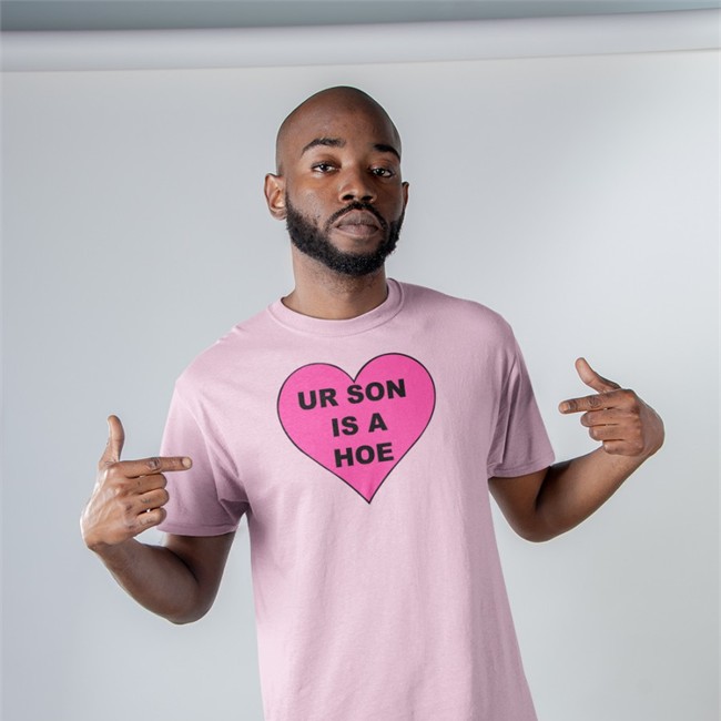 Shirtsthtgohard Ur Son Is A Hoe Shirts White Official Shirtsthtgohard Ur Son Is A Hoe Shirt White