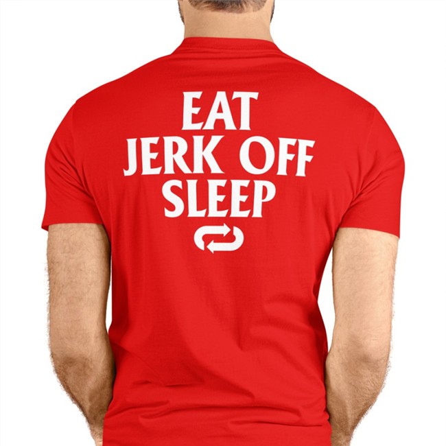 Shirtsthtgohard Eat Jerk Off Sleep Sweatshirt Black