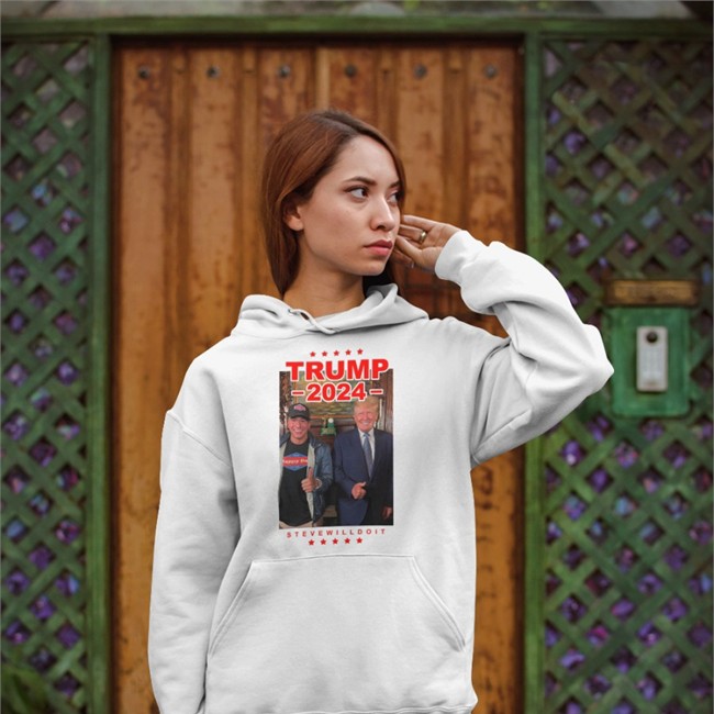 Michael Grier Steve Will Do It Trump 2024 Tee Shirt Full Send Merch Doogs