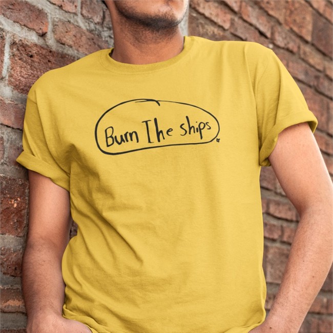 Burn The Ships Hooded Sweatshirt BreakingT
