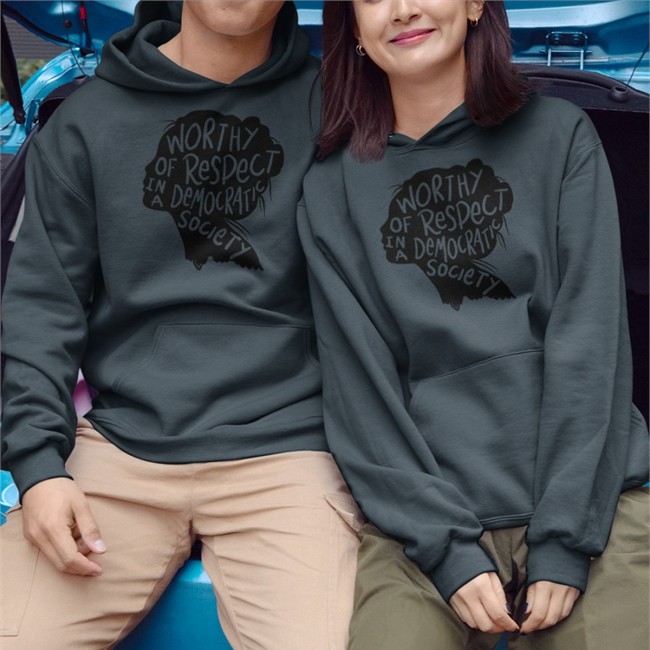 Worthy Of Respect In A Democratic Society Long Sleeve Vicky Miller Worthy Of Respect In A Democratic Society Tee