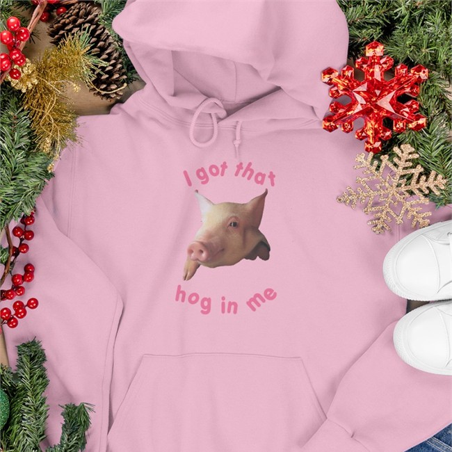Pig Pink I Got That Hog In Me Tee Shirts That Go Hard